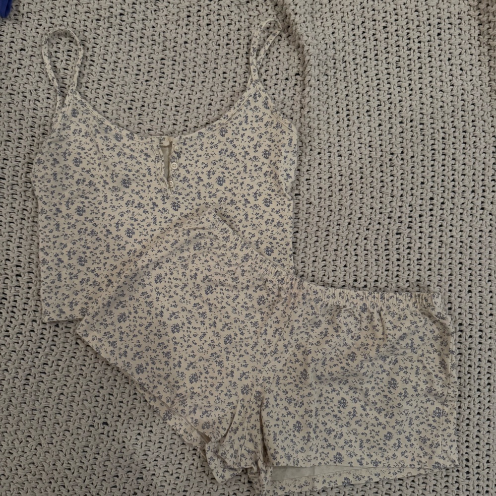 john galt floral pajama set